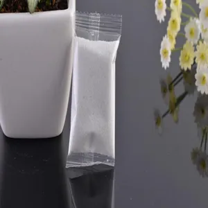 White decorative sand small package for micro landscape gardening and terrarium bottle crafts.
