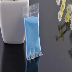 Micro landscape blue decorative sand packet 24g small package for gardening and bottle decor