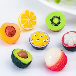 Set di ciondoli in resina di frutta di simulazione mini per micro paesaggio fai da te