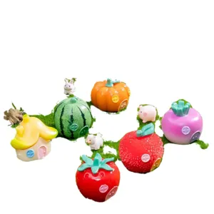 Miniatures résine fruits légumes jardin fées maisons DIY paysage micro ornement accessoires