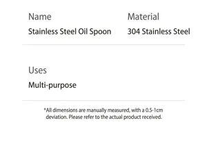 Technical specification for 304 stainless steel oil pouring mini pot kitchen gadget