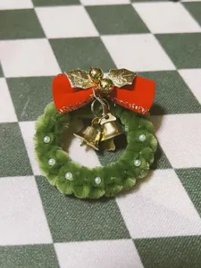 DIY Christmas wreath chenille stems pipe cleaners craft kit for festive home party decor supplies