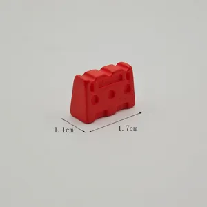 Miniature resin road barrier model for micro landscape DIY craft dollhouse fairy garden decor
