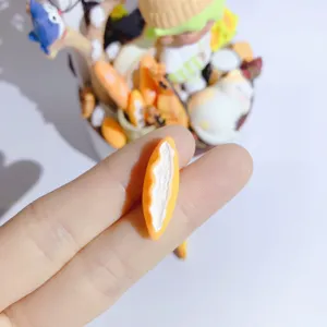 Miniatur Kunstharz Brot Anhänger DIY Bastelzubehör für Handyschale und handgemachten Schmuck.