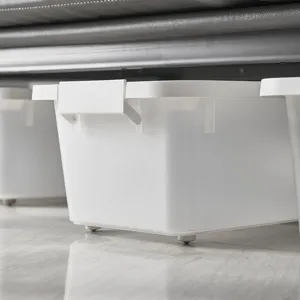 Mini roulettes pivotantes adhésives universelles pour boîtes de rangement sous canapé