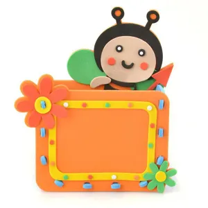 Kids DIY EVA Foam Pencil Holder 3D Craft Kit for Kindergarten Handmade Stationery