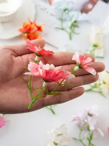 Simulation small orchid artificial flowers DIY handmade hairpin home decoration accessories