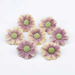 Piccoli fiori di margherita dipinti ad olio artificiali mini fiori finti per decorazione scatola