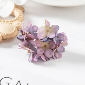 Künstliche Hortensienblüte DIY Handgemachtes Material Braut Haarschmuck Heimdekoration.