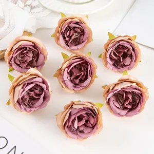 Künstliche Rosenblüten Falsche Pfingstrosen für Hochzeit Party Fotografie Requisiten