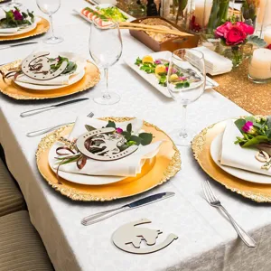 Unfinished wooden horseshoe craft DIY blank horseshoe shapes for party table decoration supply