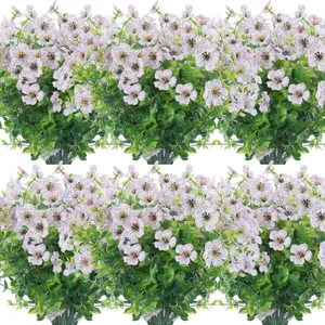 Artificial Silk Daisy Flower Bouquet Chamomile Cosmos Fake Flowers For Wedding Home Decoration Floral Arrangement