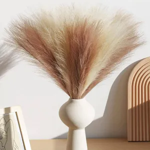 Kunstliche Pampasgras Deko Boho Kunstblumen fur modernes Wohnzimmer Inneneinrichtung.