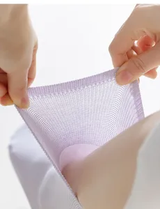 Lightweight breathable mesh sock detail closeup showing excellent stretch and soft texture.