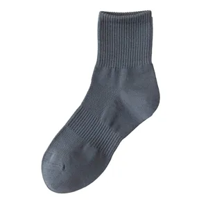 Women's Casual Cotton Crew Socks Breathable Mesh Solid Color Lightweight Spring Autumn Fashion Hosiery