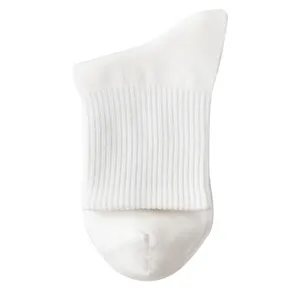 Women's Pure Cotton Mesh Thin Mid-Tube Socks Solid Color Breathable Casual Daily Wear Spring Summer Socks