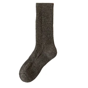 Herren Winter Thermische Wolle Wadenlange Socken Verdickte Lammkaschmir Kaltes Wetter Warme Socken