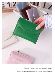 Detailed view of multi-colored minimalist wallets with heart-thoughtful storage design.