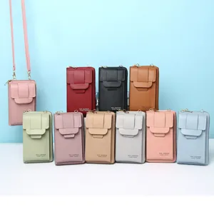 Borsa a tracolla minimalista per cellulare da donna disponibile in vari colori moda