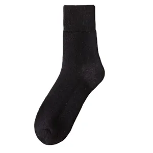 Herren Verdickte Thermische Wolle Wadenstrümpfe Winter Warm Kälteschutz Lange Schlauchsocken Einfarbig Lässige Anzugsocken