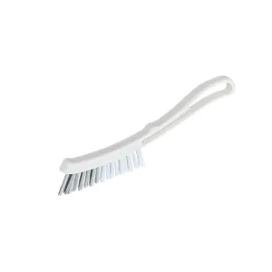 Professional multi-purpose crevice cleaning brush for narrow gaps and window tracks.