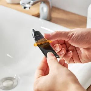 Amber manual plastic toothpaste squeezer clip tool for bathroom cosmetic tubes