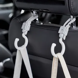 Crochets en S universels durables et multifonctions pour siège auto et poussette, lot de 2