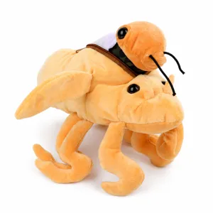 Peluche Cigale Mue Insecte Papillon de Nuit Animal en Peluche Transformation Coque Souple Poupée Créative Jouet Éducatif Insecte Cadeau Enfant