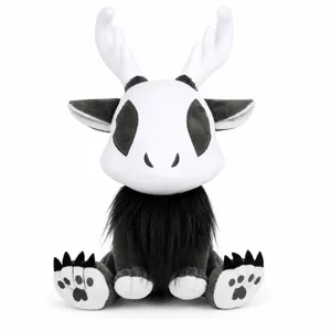 Peluche Gothique Sombre Homme Cerf Homme Papillon Créature Mythologique Horreur Animal en Peluche pour Halloween Fête Cadeau Décoration Maison