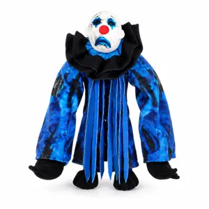 Produit Dérivé Jeu Horreur Peluche Clown Poupée Chiffon Grotesque Avec Col Volants Décoration Gland Figurines Peluche Courte Cadeau Accessoires