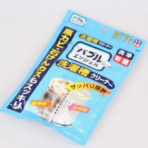 Japanese washing machine tub cleaner powder for deep descaling and odor removal