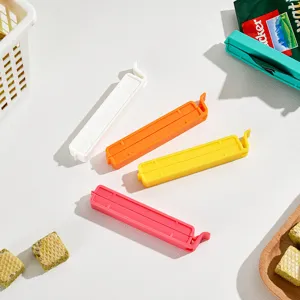 Farbige Kunststoff-Verschlussclips für Snacktüten und feuchtigkeitsfeste Aufbewahrung