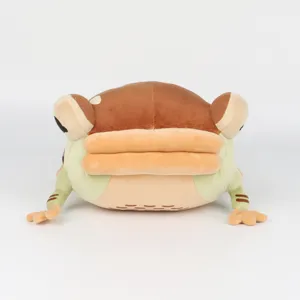 Peluche Willem de l'animation parodique Gnome Show avec un détail de bouche plissée