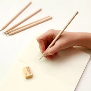 Natural wood pencils for kids and students, smooth writing, safe and durable for daily school use.