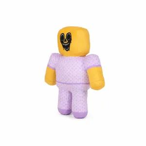 Peluche Anomaly di Night At The Infirmary con teschio e corpo viola a motivi.