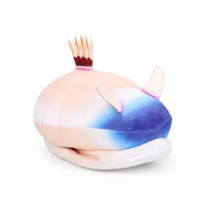 Weiches Meerschnecke Nudibranch Plüschtier Meereslebewesen Stofftier Detailansicht