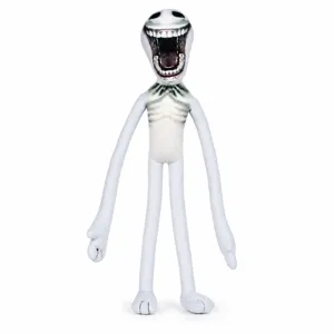 Peluche Inspirée de Jeu d Horreur Créature Blanc Cassé à Longs Membres Poupée Douce en Peluche Pour Collection de Fans Cadeau Quotidien