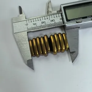 Gold electroplated metal hardware connector component for women belt accessories.