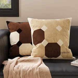 Cuscino decorativo di lusso in stile retrò per divano vintage da soggiorno e camera da letto.