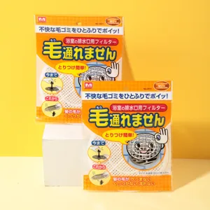 Filtro di Scarico per Vasca da Bagno Rotondo Ritagliabile Fermacapelli per Lavello Cucina Copertura Rete Scarico Pavimento Bagno