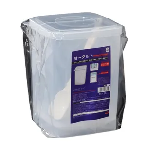 Récipient de fermentation de yaourt japonais de 1,15 L avec cuillère à long manche
