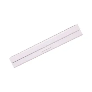 Dispenser magnetico bianco per pellicola e alluminio con taglierina a scorrimento integrata