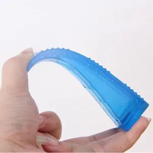 Blau glitzernder, lichtdurchlässiger Gummikil für Türstopper, winddicht für Zuhause
