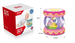 Baby music hand drum toy early education multi-functional toddler interactive musical instrument