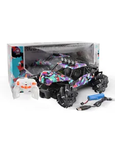 RC stunt car toy 4WD 2.4G drift off-road vehicle with remote control battery and USB cable