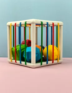 Baby rainbow block sorting toy early education shape sorter infant cognitive educational toy