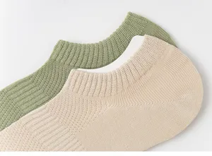 Sommer dünne herren netz unsichtbare socken einfarbig atmungsaktive baumwolle socken