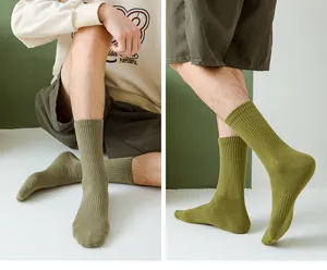 Sommer japanische Mittelsocken Sport Herren atmungsaktive Baumwolle Fitness Lauf Socken