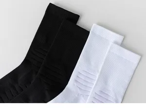 Herren Sportsocken atmungsaktiv Basketball Laufen bequeme Crew Socken Detailansicht
