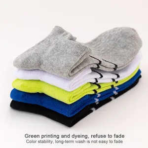 Men breathable sports short socks running athletic training socks multi color pack
